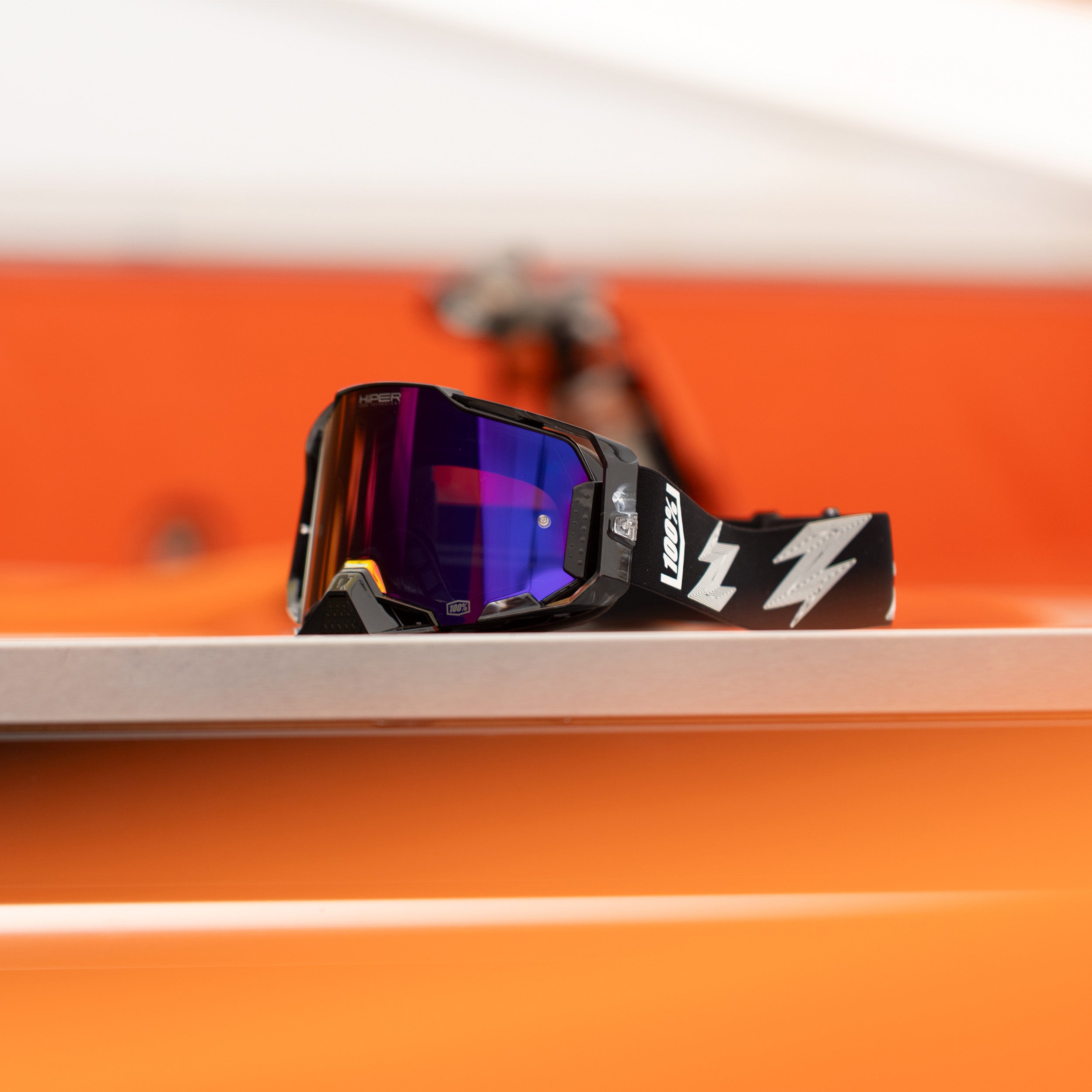 ARMEGA Goggle Crenshaw HiPER Purple Mirror Lens - Secondary