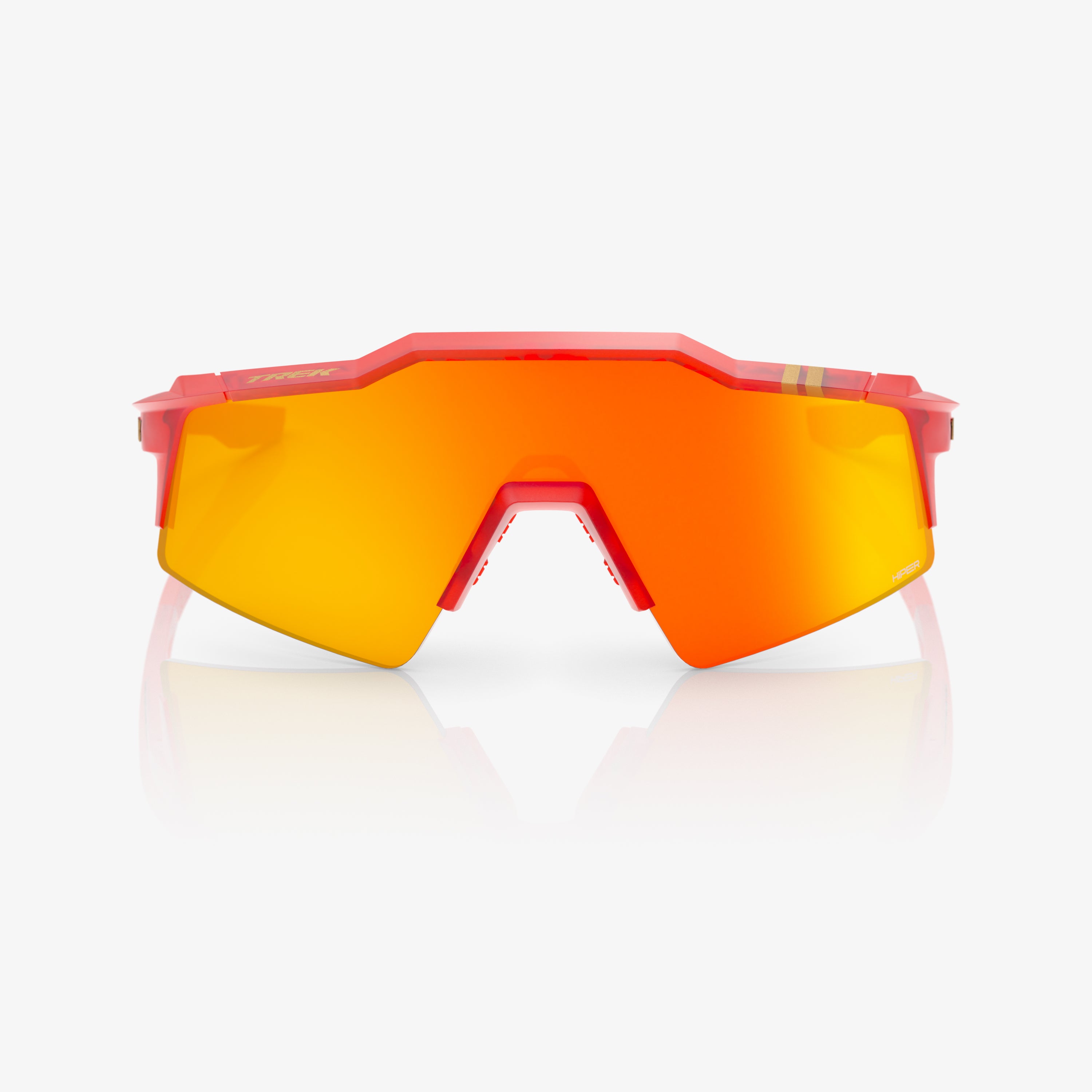 TREK TFR SPEEDCRAFT SL Translucent Matte Red HiPER Red Mirror Lens - Secondary