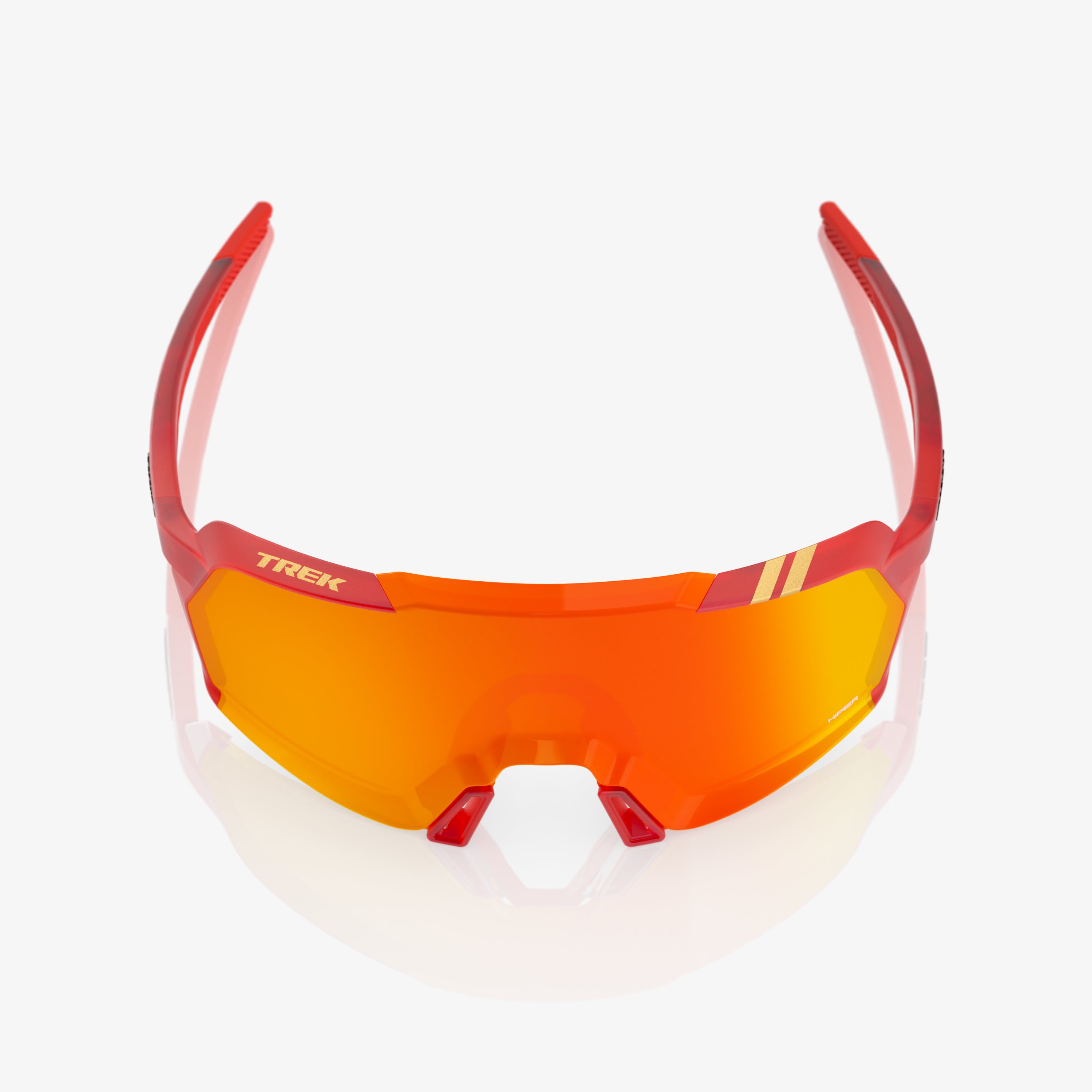 TREK TFR KORBIN Translucent Matte Red HiPER Red Mirror Lens - Secondary