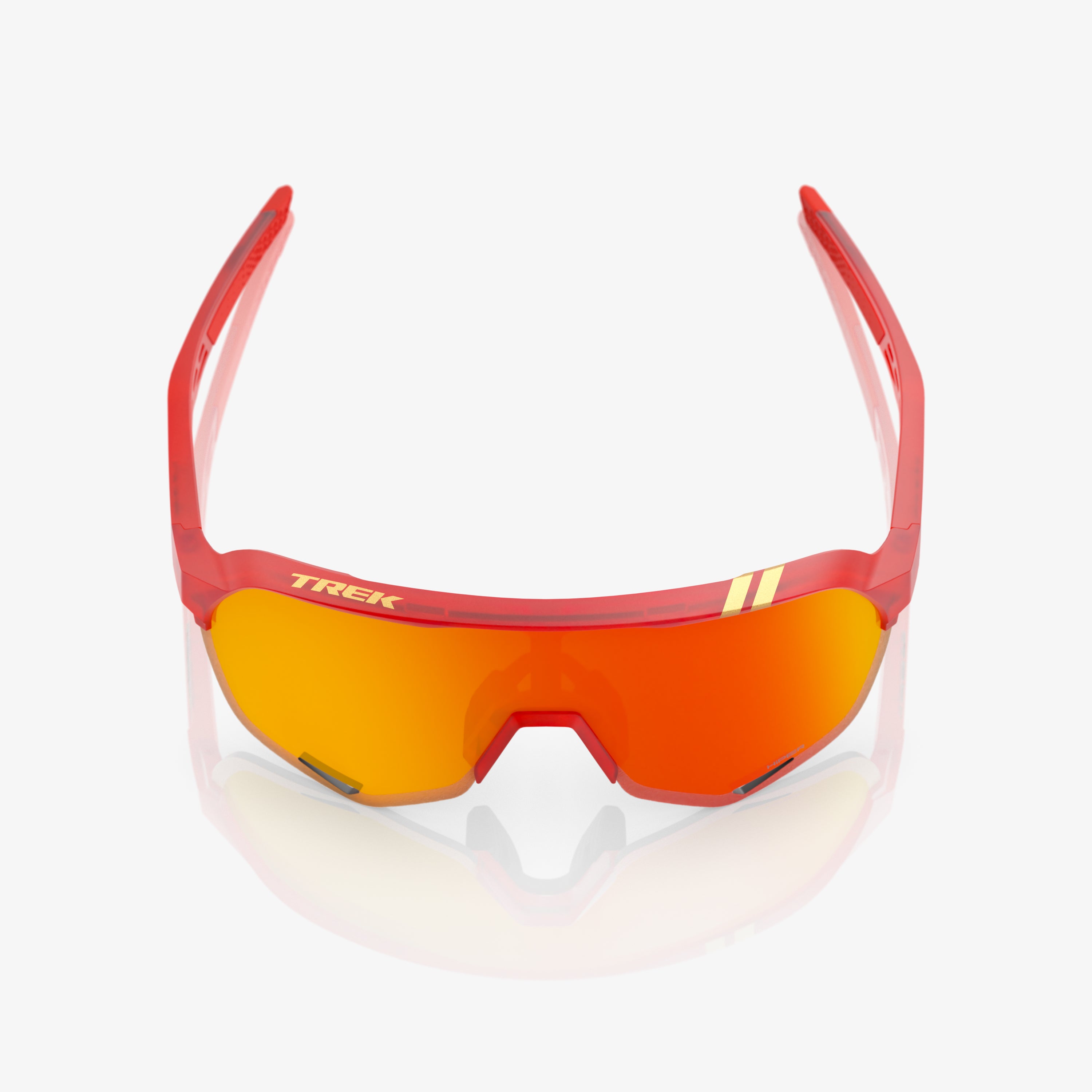TREK TFR S2 Translucent Matte Red HiPER Red Mirror Lens - Secondary