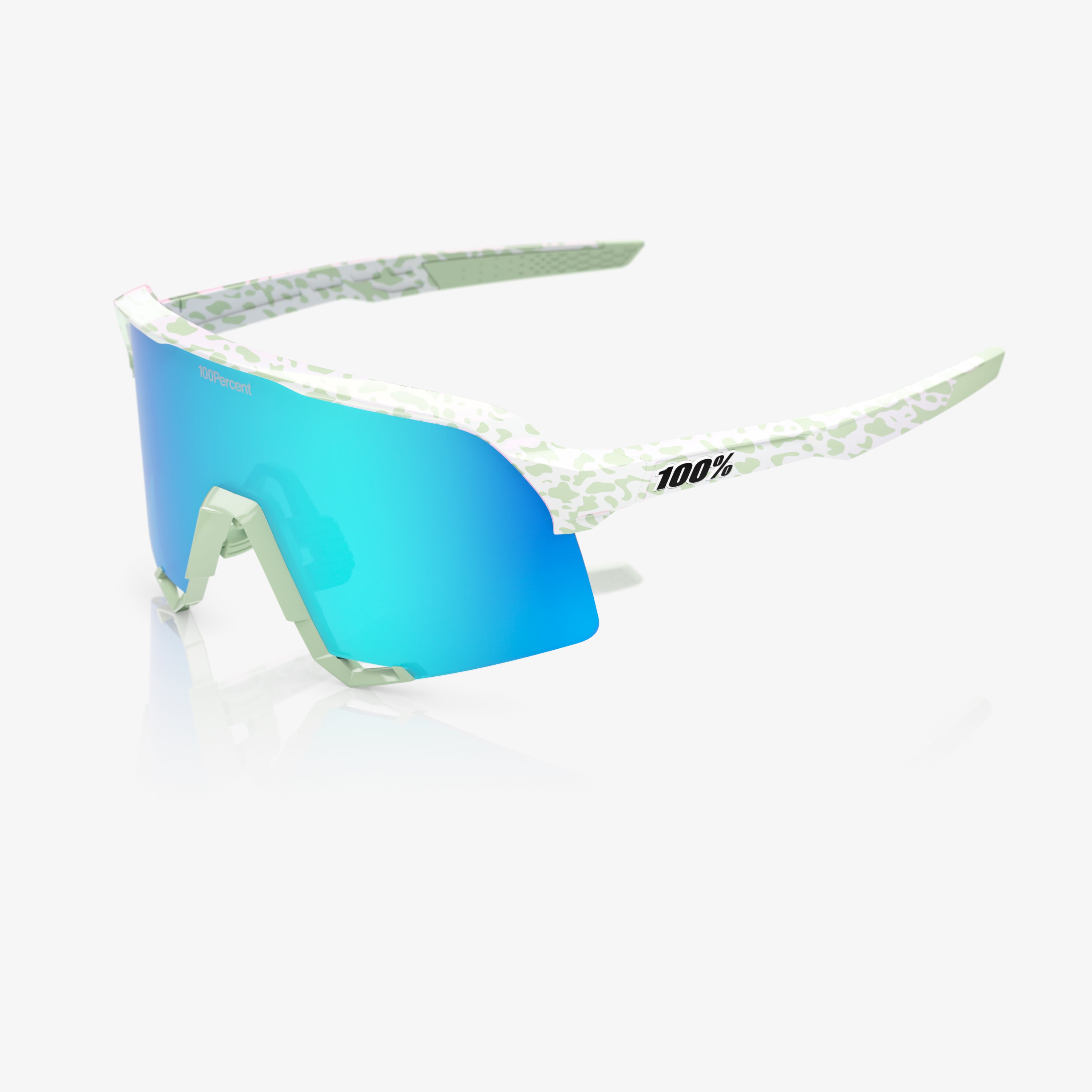 S3 LE Elly 2 Polished Light Green - Blue Topaz Mirror Lens