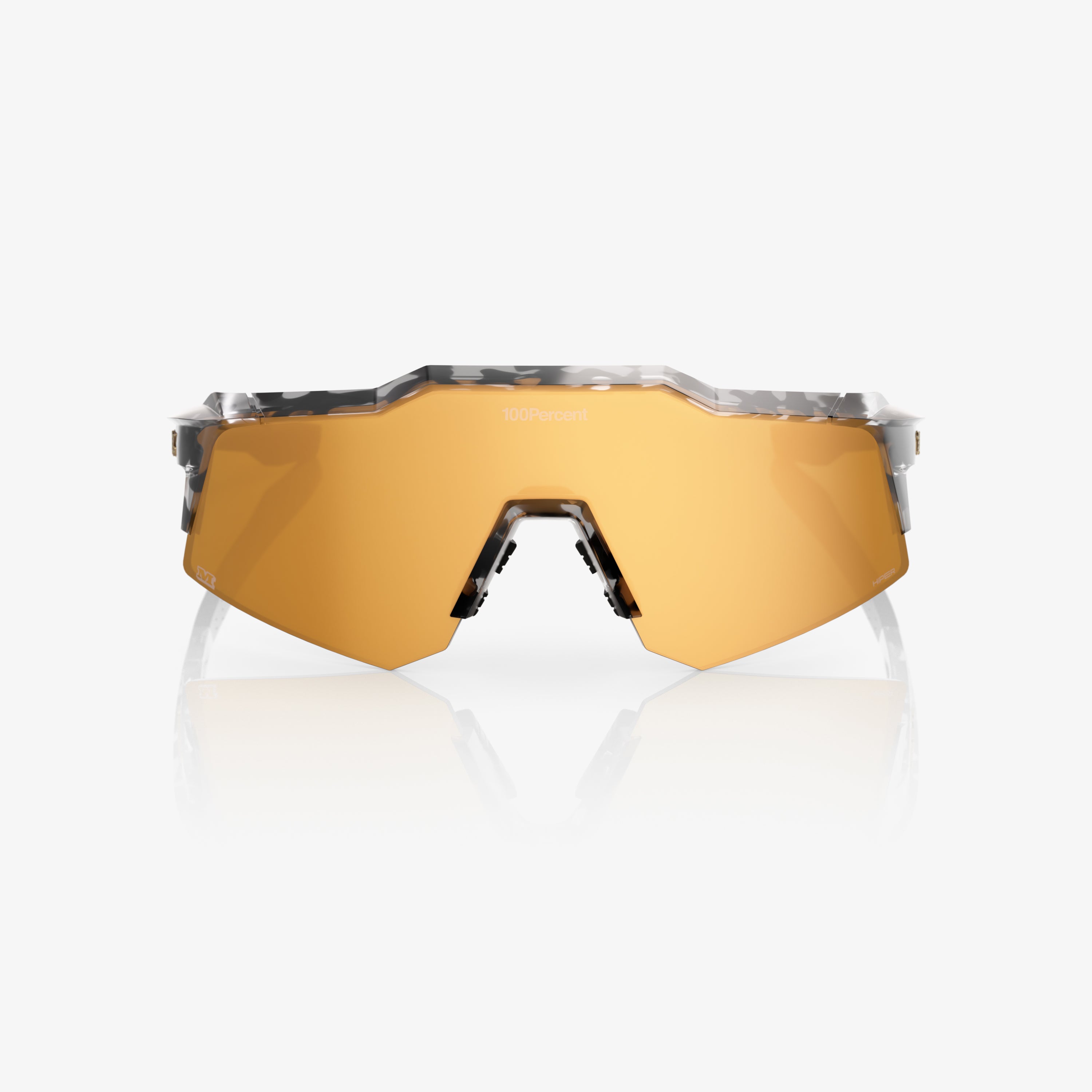 SPEEDCRAFT XS  Money Mike 3 Polished Black Tortoise - HiPER 24K Gold Mirror Lens - Secondary