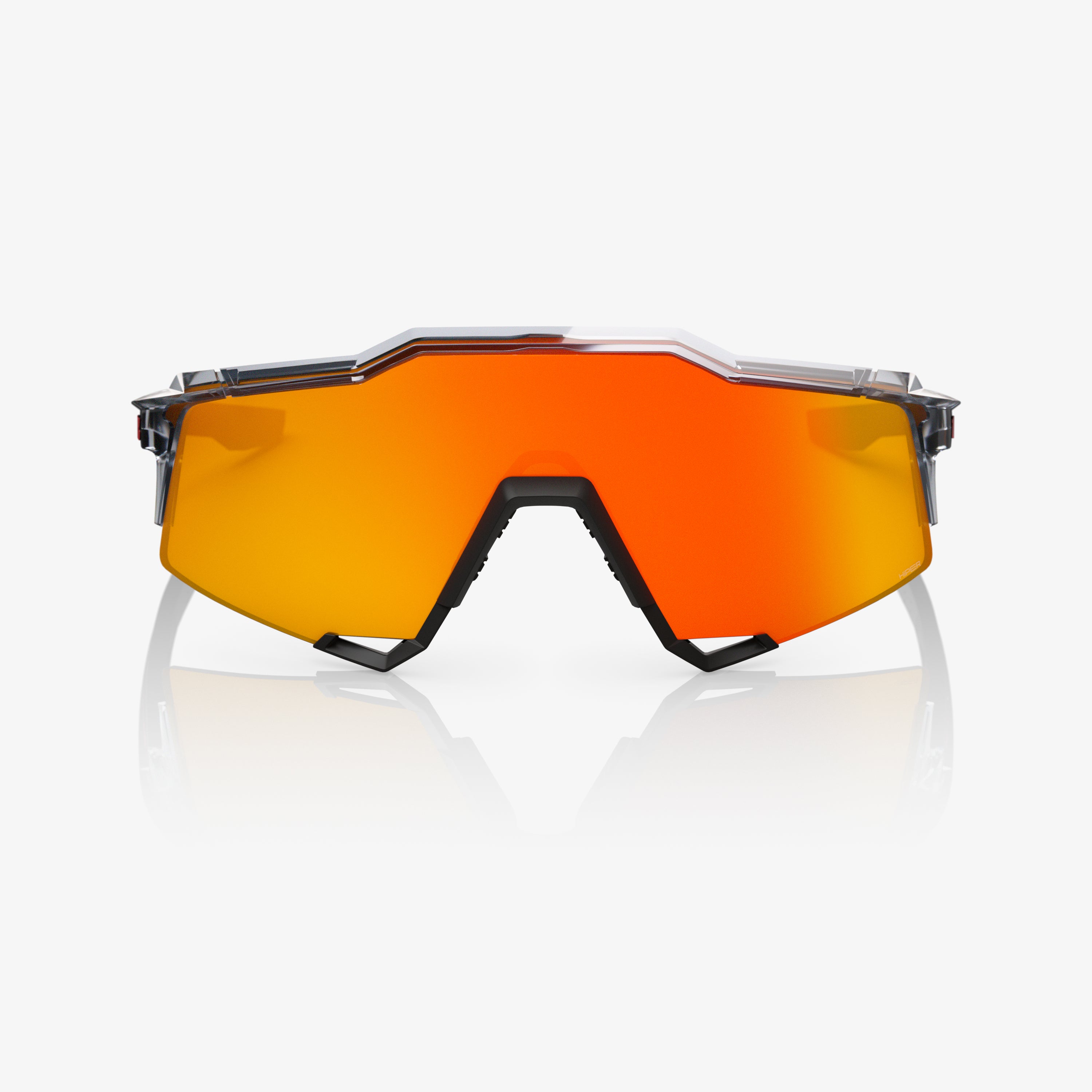 SPEEDCRAFT Polished Translucent Grey & Matte Black HiPER Red Mirror Lens - Secondary